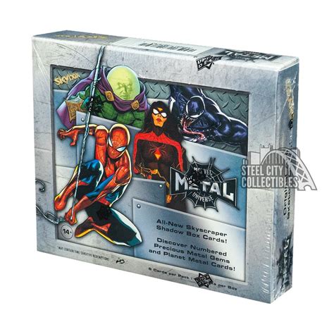 2021 upper deck marvel metal universe hobby box|Marvel Spider.